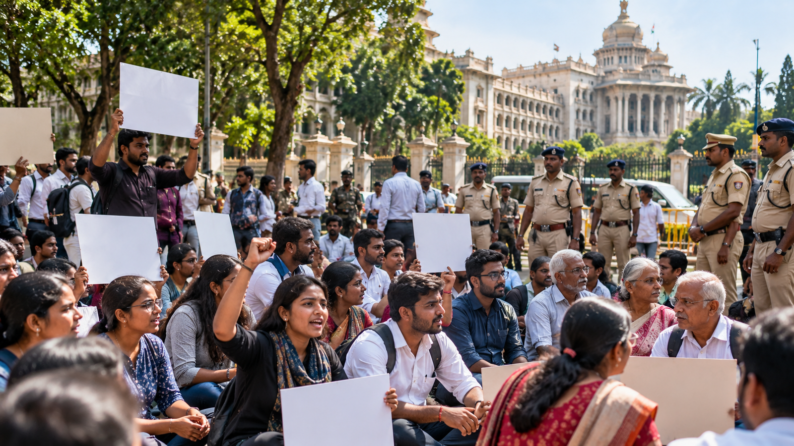 Karnataka Home Minister Orders Review of Police Action Against Protesters in Bengaluru